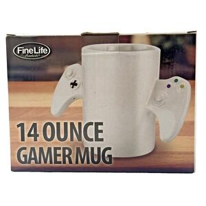 NEW Game Controller Handle Mug - Playstation Xbox Ceramic Gaming Coffee Cup Gift